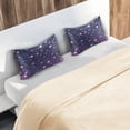 thumbnail image 7 of GZHJMY Valentine's Day Silk Pillowcase for Hair and Skin 1PCS,Shining Stars Satin Pillow Covers King Size 20×40In Home Decor, 7 of 7