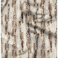 thumbnail image 1 of Soimoi Georgette Viscose Fabric Leopard Animal Skin Fabric Prints By Yard 42 Inch Wide, 1 of 6