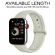 thumbnail image 3 of Sport Band Compatible Watch 38-40mm Soft Silicone Replacement Sport Band Compatible with iWatch Series 5/4/3/2/1, S/M, M/L-light grey, 3 of 4