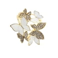 thumbnail image 1 of Bufanda de mujer con hebil, soporte de clip para , mariposa de cristal, bufanda de seda, broche de joyería Sunnimix clip de bufanda, 1 of 8