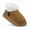 Brown, variant on Women's Warm Bootie Slippers Winter Cozy House Shoes Non Slip Indoor Outdoor With Fuzzy Memory Foam Warm House Shoes