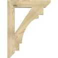 thumbnail image 3 of Ekena Millwork 4"W x 24"D x 32"H Merced Slat Rough Sawn Bracket, Douglas Fir, 3 of 4