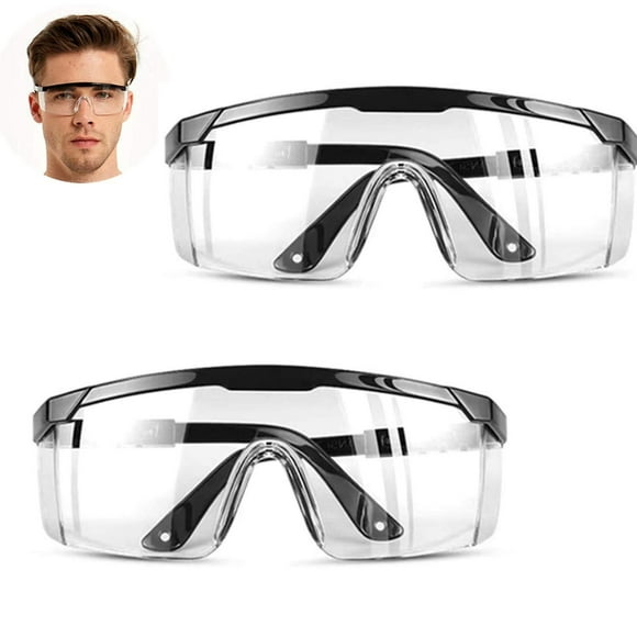 A 10-pack of safety glasses, clear safety glasses, safety goggles