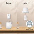 thumbnail image 4 of 4X para Nest WiFi Pro Soporte de Montaje en Pared Altavoz Inteligente Base de Soporte de Almacenamiento en Pared, 1 PCS, 4 of 5