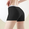 thumbnail image 5 of KHONTS Women's High Waist Underwear Plus Size Leakage Comfortable Breathable Ladies Panties for Daily Wear Black XXL, 5 of 9