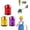 Red Yellow Purple, variant on Strong Magnetic Screw Ring, Universal Magnetic Screw Holder, Removable Household Tool Metal Screw For Power Tools, Mechanics & Carpenters (Blue Green Purple)