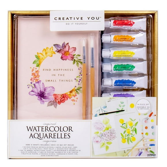 Creative You® Inspired Watercolor Set, Age Range: 6 years & up