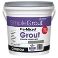 thumbnail image 1 of Building Products PMG1651-2 Gallon Pre-Mixed Grout- Delorean Gray, 1 of 3