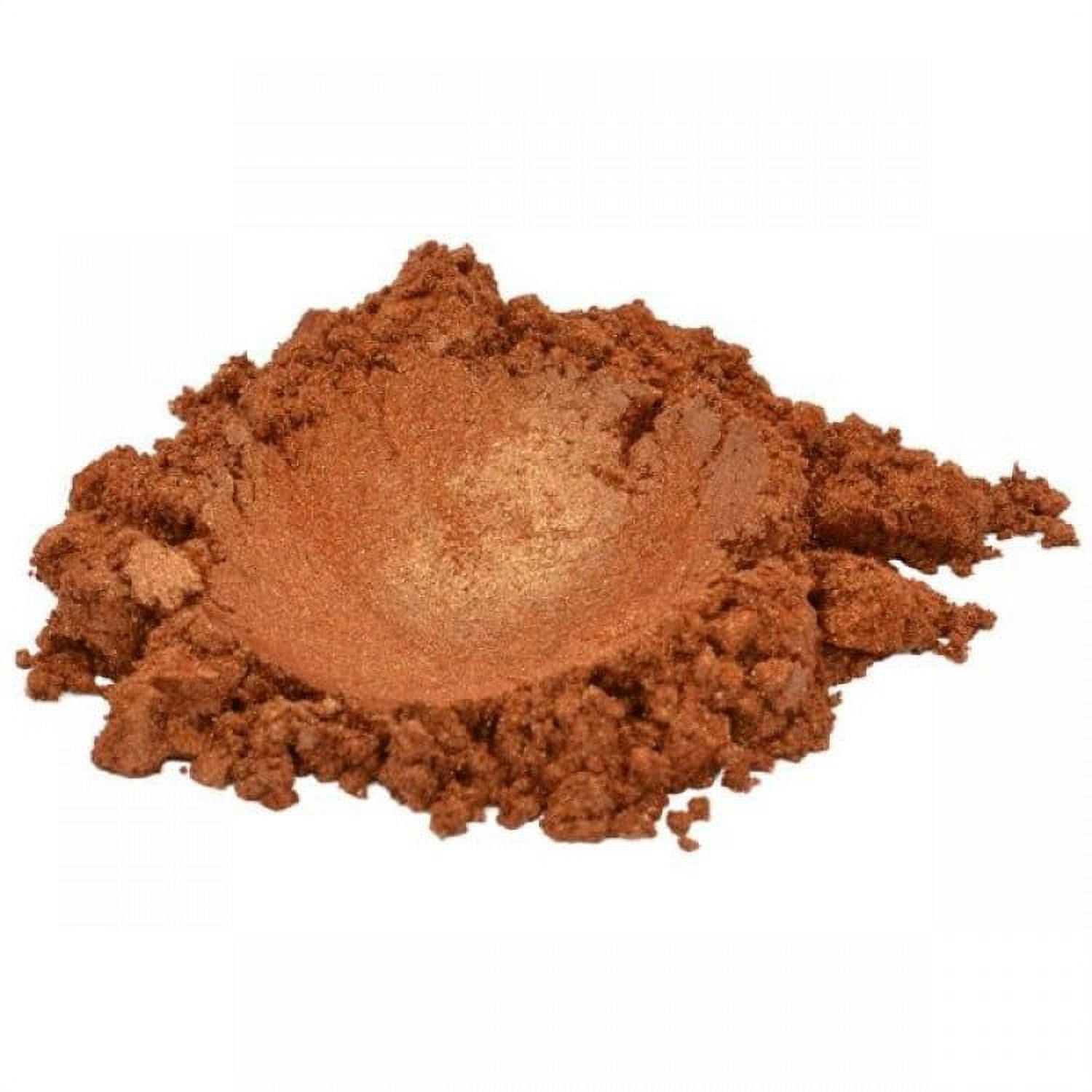 PASSION ORANGE BRONZE LUXURY MICA COLORANT PIGMENT POWDER COSMETIC GRADE 4 OZ
