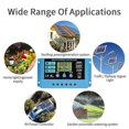 thumbnail image 2 of Regulador solar de salida USB de 10 A, 20 A, 30 A, 5 V, 12 V/24 V, nuevo cargador solar PWM, 30 A, 2 of 5