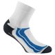 thumbnail image 2 of Rohner Basic calcetines de deporte unisex, paquete de 2 - Quarter Sport, mezcla de algodón Blanco/Azul 39-42, 2 of 3