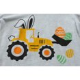 thumbnail image 3 of FEDPOP Toddler Boy Pajamas Easter Egg Kids Sleepwear Bunny Truck Pjs 5T, 3 of 8
