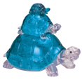 thumbnail image 2 of Puzzle de cristal 3D Bepuzzled Turtles estándar original azul, 2 of 7