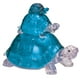 thumbnail image 2 of Puzzle de cristal 3D Bepuzzled Turtles estándar original azul, 2 of 7