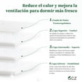 thumbnail image 4 of Colchón Matrimonial Memory Foam en Caja 20 CM, 3 Capas de Espuma de Alta Densidad a conciliar el sueño, 135x190x20 cm-Blanco, 4 of 8