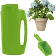 thumbnail image 2 of Esparcidor de tierra de diatomeas con pala y parte superior ajustable, también para derretir hielo, fertilizantes y semillas (2 l o 76 oz), 2 of 5