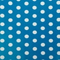 thumbnail image 4 of JAM Paper Polka Dot Gift Wrap, 50 Sq ft total, Blue with White Dots, 2 Rolls/Pack, 4 of 4