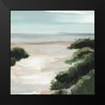 thumbnail image 2 of Warren, Annie 12x12 Black Modern Framed Museum Art Print Titled - Beach Path II, 2 of 5