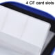 thumbnail image 4 of Estuche para tarjetas de memoria - Se adapta a tarjetas SD y CF 22 ranuras para tarjetas (4 grandes y 18 pequeñas) - Soporte con 22 ranuras - Paño de limpieza de microfibra incluido, 4 of 8