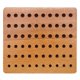 thumbnail image 4 of Soporte de herramientas de madera para punzones de destornillador, almacenamiento de herramientas, organizador, estante, 60 agujeros, 4 of 8