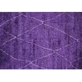 thumbnail image 1 of Ahgly Company Indoor Rectangle Oriental Purple Industrial Area Rugs, 7' x 9', 1 of 4