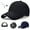 Black, variant on LED Baseball Cap, DIDADI Unisex Adjustable Washed Cotton Soft Cap Built-in LED Headlight Suitable for Fishing Jogging Camping (Black)