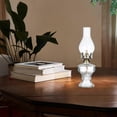 thumbnail image 4 of Rustic Oil Lamp Vintage Glass Coal Lamp Oil Lamps for Indoor Red, 4 of 5