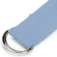 thumbnail image 4 of Yoga Strap Athletic Stretch Band with Adjustable Metal D-Ring Buckle Loop, 4 of 5