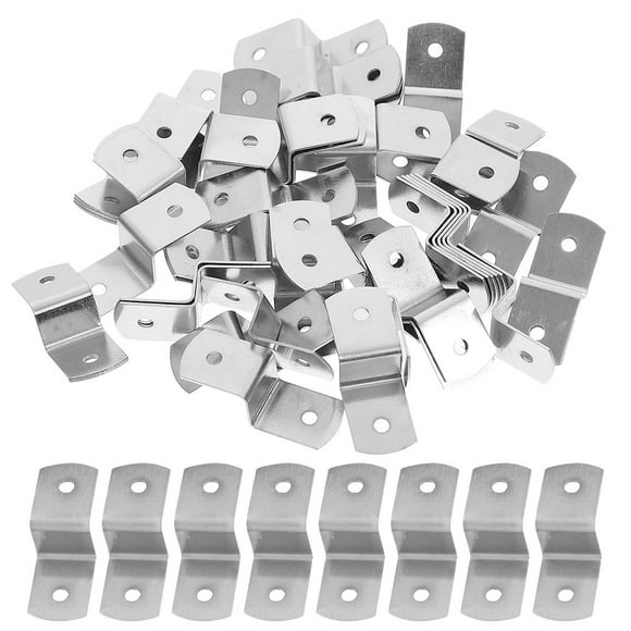 Minkissy 150Pcs Anti-Rust Table Tops Fasteners for Homeowners and Crafters 3.30X1.30X1.10CM