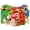 Santa's Buddies, variant on Wrapables Christmas Drawstring Treat Bags for Candy, Cookies, Treats, Gifts and Party Favors (50pcs)