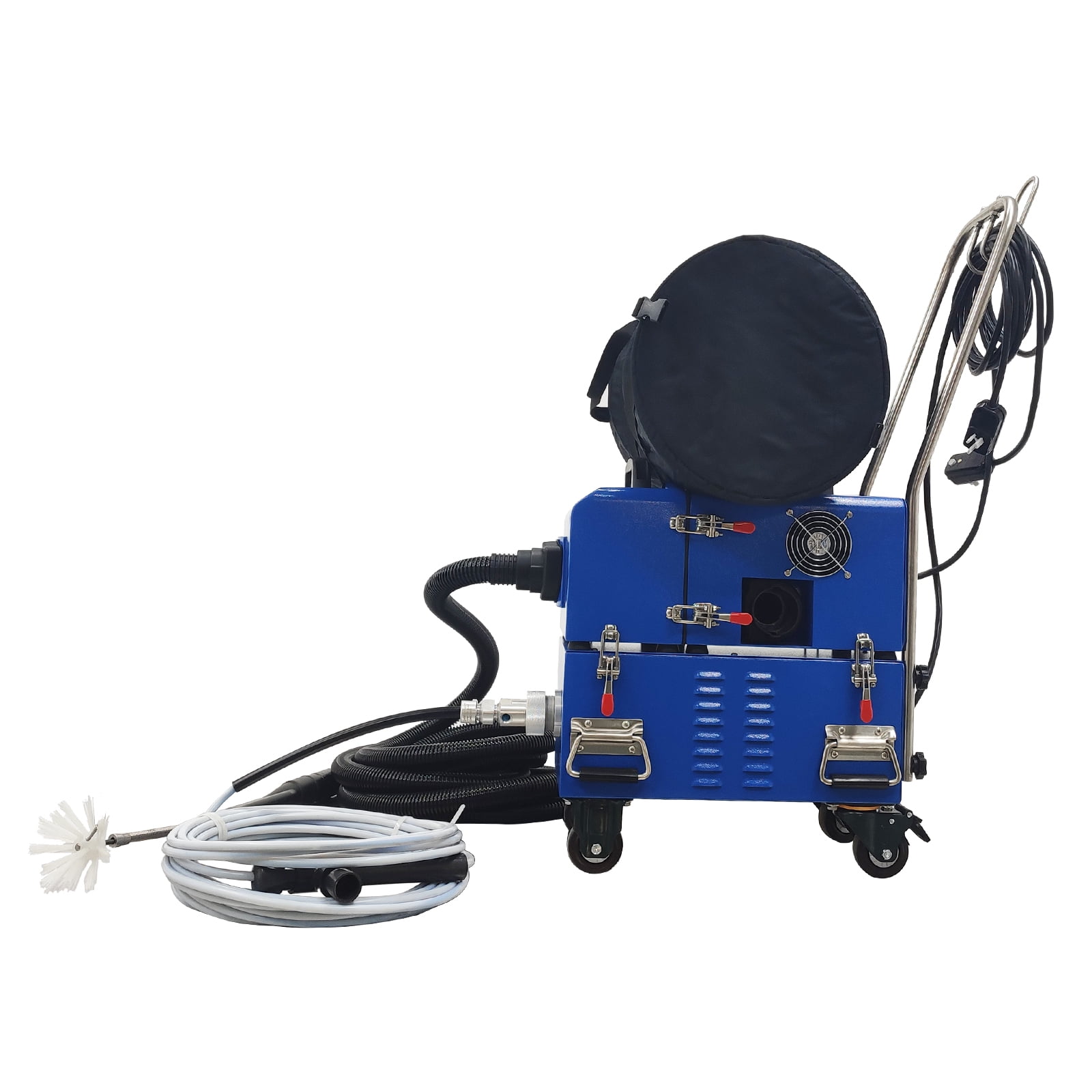 Air Duct Cleaning Machine Rotary Brush Ventilation Pipe Cleaning Tool 220V