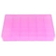 thumbnail image 1 of Caja de almacenamiento Sincero para aretes con banda de goma 36 ranuras color rosa, 1 of 8