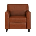 thumbnail image 5 of BizChair Cognac LeatherSoft Chair with Clean Line Stitched Frame, 5 of 9