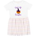 thumbnail image 3 of Inktastic Gigi's Lil' Pumpkin Girls Toddler Dress, 3 of 5