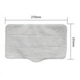 thumbnail image 3 of 21x Mop Cleaning Pads for ZQ100 ZQ600 ZQ610 Steam Vacuum Cleaner Mop Cloth Rag Replacement Accessories, 3 of 6