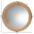 thumbnail image 4 of bali & pari Manila Boho Accent Mirror, Round , Natural, 4 of 4