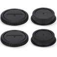 thumbnail image 2 of 2 Pack EF EF-S Mount Body Cap Cover & Rear Lens Cap for Canon EOS 60D 70D 77D 80D 90D 5D Mark III IV 6D 7D Mark II 1DX, 2 of 5