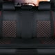 thumbnail image 3 of Funda para silla de coche, Protector decorativo Interior de cuero para automóvil, reemplazo de equipo de decoración automotriz cómodo Herramientas de reparación de automóviles Blanco negro Scienceny VI017126-02, 3 of 6