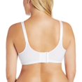 thumbnail image 2 of Bali 3036 Cotton Double Support Wirefree Bra Size 40B, White, 2 of 2
