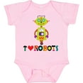 thumbnail image 3 of Inktastic Robotics Team I Love Robots Boys or Girls Baby Bodysuit, 3 of 5