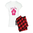 thumbnail image 1 of CafePress - Swimgirlpinkhib Pajamas - Women's Light Pajamas, 1 of 1