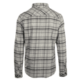 thumbnail image 3 of O'Neill Men's Cream Shirt Redmond Plaid Stretch Flannel Long Sleeve (S30), 3 of 12