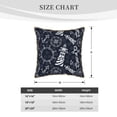 thumbnail image 4 of KLL Anchor and Lighthouse Decorative Throw Pillow Covers Velvet Soft for Couch Sofa Bedroom Living Room Outdoor - 18"x18", 4 of 8