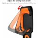 thumbnail image 4 of Colgador de bicicletas montado en la pared, gancho de almacenamiento plegable, soporte de estacionamiento con almohadillas para neumáticos, portabicicletas vertical para exhibir bicicletas, 4 of 5
