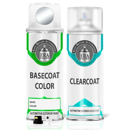 ERA Paints TN - Silver Gray Metallic for FORD Exact Match Touch Up Paint Spray - Essential Kit