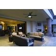 thumbnail image 4 of END52ESP5PC1 Craftmade Lighting All- Ceiling Fan With Light Kit in Outdoor Style - 52 inches wide by 18.41 inches high-Espresso Finish, 4 of 4