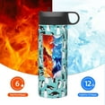 thumbnail image 6 of Yiaed Penguins Print Water Bottle with Straw Lid, Stainless Steel Double Wall Insulated Water Bottle | Leak-Proof and Spill-Proof Water Bottle, 6 of 8