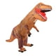 thumbnail image 3 of Disfraz de dinosaurio inflable, innovador, divertido, de moda, traje de dinosaurio inflable de Halloween para adultos, 3 of 5
