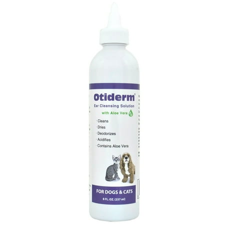 Otiderm Ear Cleanser for Dogs & Cats (8 fl oz)
