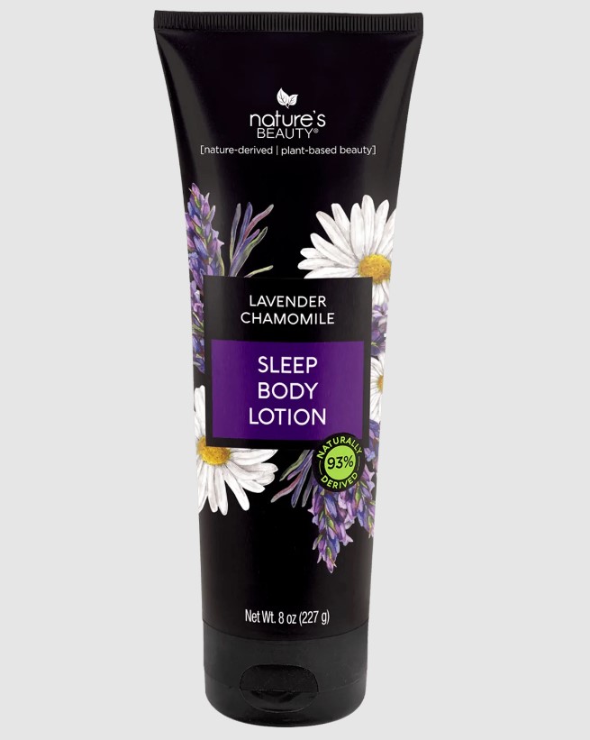 Nature's Beauty Sleep Body Lotion Lavender Chamomile 8 fl oz *EN